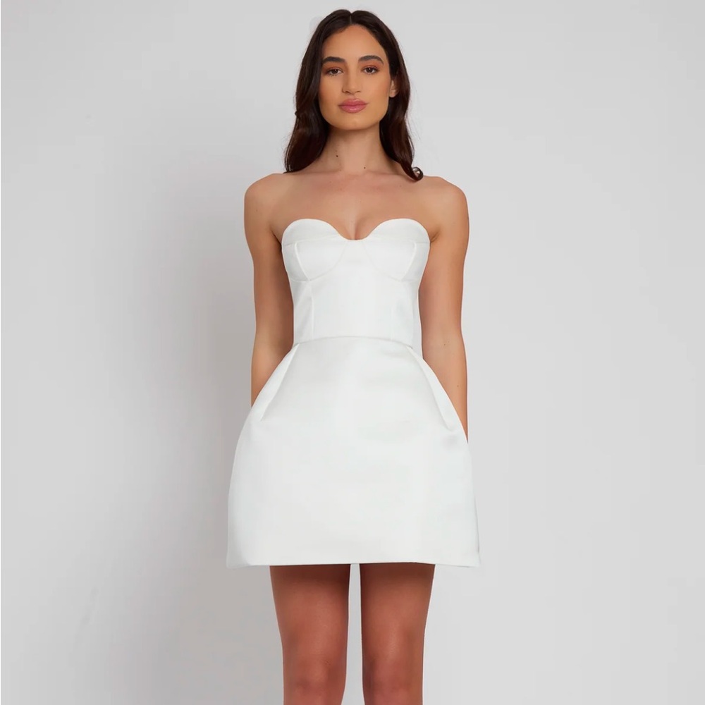 LEAU Baby Bustier Mini Dress NEW